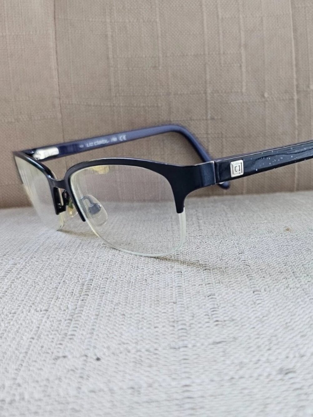 Liz Claiborne Women Glasses Frame Half Rim Eyewear Eyeglasses L603 ODA4